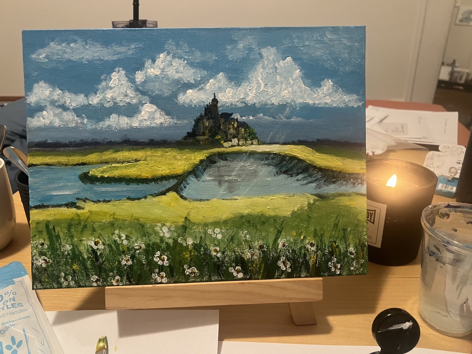 Painting: Mont Saint-Michel
